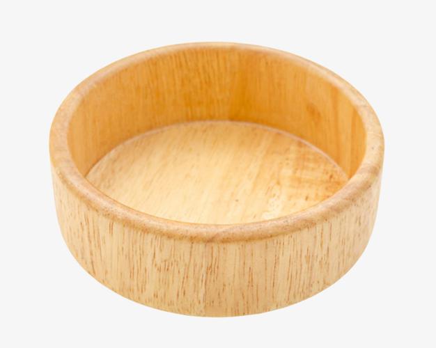 图片 产品实物 > 【png】 棕色容器浅口圆形木制碗实物